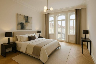 **RARITÄT**Altbau-Ikone in Bestlage: Top-saniert, elegant ausgestattet - 2 Balkone**Beim Augartenpark &amp; Nähe TU**Förderung**