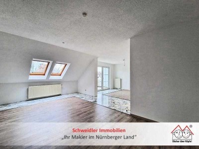 Aufgemerkt! Stylische 2,5-Zimmer-Maisonette mit Balkon und 2 TG-Stellplätzen in Neunkirchen am Sand