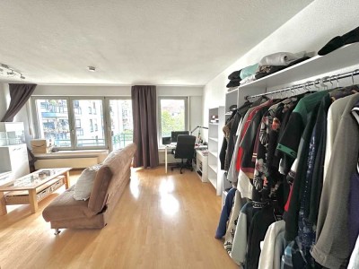 Single-Wohnung mit Küche,Südbalkon mit Gartenblick+ optionaler TG-Stellplatz in Neu-Ehrenfeld