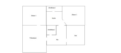 Helle 3-Zimmer-Wohnung in grüne Idylle