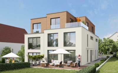 Wunderschöne Neubau-Wohnungen mit Gartenanteil in ruhiger + zentraler Lage zu verkaufen