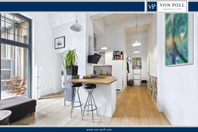 Helle Zwei-Zimmer-Wohnung mit Balkon und PKW-Stellplatz in bester Lage von Wilhelmshaven - Heppens