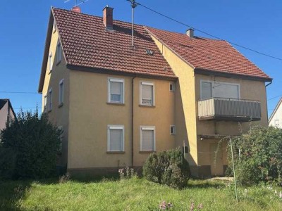 Zweifamilienhaus mit Baugrundstück