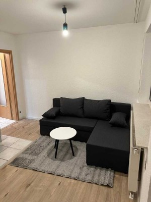 Gemütliche 1,5-Zimmer-Wohnung möbliert mit Terrasse und Garten in Bad Rappenau-Fürfeld