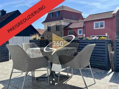 HEMING-IMMOBILIEN -  2 Häuser (WEG geteilt) auf gemeinsamen Grundstück zum Familiensparpreis! Viele