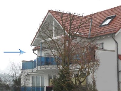 Hochwertig ausgestattete  3,5 ZKBB- Dachgeschoss – Maisonette  mit wunderschönem Ausblick