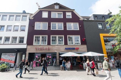 2-Zimmer-Wohnung in der Fußgängerzone