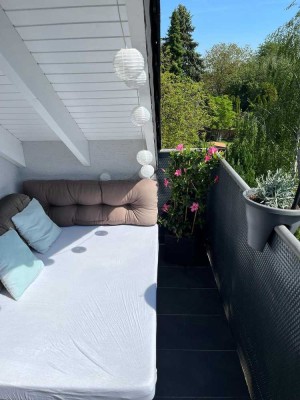 Einladende 3-Zimmer-Wohnung mit großem Balkon in Top-Lage.