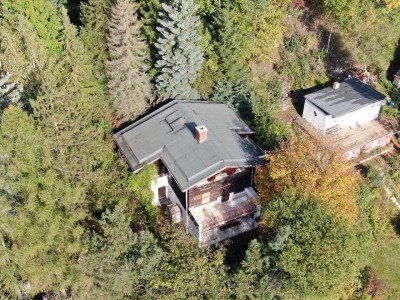 ***Grünes Wohnidyll – Wochenendgrundstück mit viel Raum und Natur pur und Sauna***