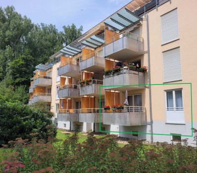 gemütliche 2-Zimmer-Wohnung mit Südbalkon in betreuter Seniorenwohnanlage