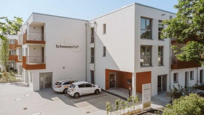 Barrierefreie 1-Zimmer-Wohnung  mit Balkon– Betreutes Wohnen im „Schwanenhof Schwandorf“