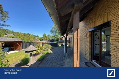 Stilvolle Erdgeschosswohnung mit eigenem Gartenanteil in Elstorf-Bachheide - Wohnen wie im Haus
