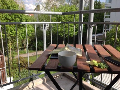 Gepflegte, helle 3 ZKB Augsburg/Pfersee, EBK, Parkett