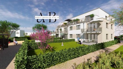NEUBAU mit Stil und Komfort: 4-Zi.-ETW im 1. OG mit Aufzug und Balkon