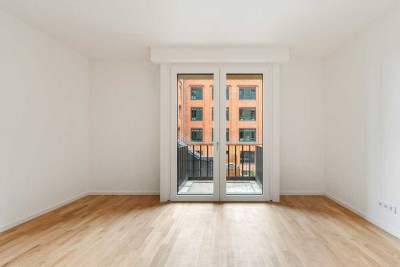 Neubau Erstbezug * 2 Zi. Wohnung im EG * Balkon * TG Stellplatz