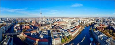 EXKLUSIVES 5 METER-GALERIE-DACH -Neubau mit Weitblick-Terrassee -an der Spree