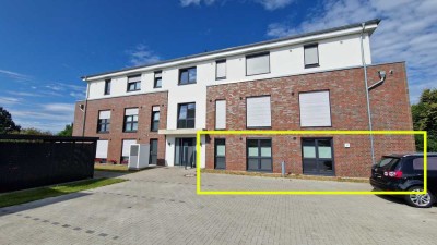 2-Zimmer Erdgeschosswohnung im Niedrigenergie KFW 55 Haus mit Terrasse und Garten