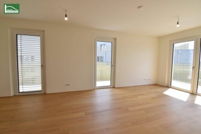 „Hirschfeld – Naturnah wohnen“ – Niedrig-Energie-Standard-Neubau in begehrter Grün-Ruhelage