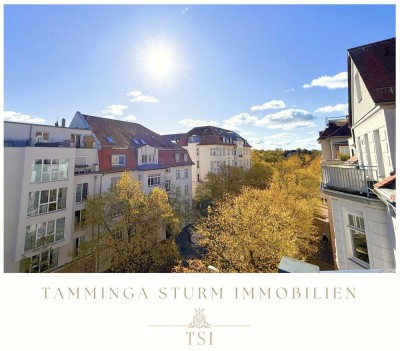 NEU: BEZUGSFREIE STADTWOHNUNG IN PREMIUM-LAGE, SONNENBALKON, AUFZUG, EBK, VOLLBAD, HELL UND GEPFLEGT
