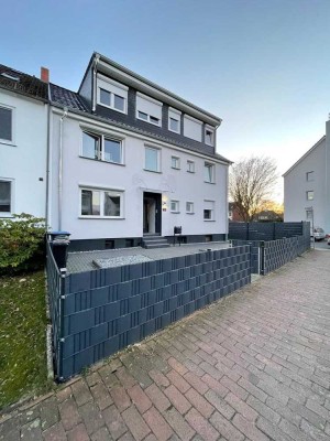 3 Zimmer EG + großer Garten + Terrasse + Garage + Keller + Kernsaniert + 2 x Bad in OSTERHOLZ !!!