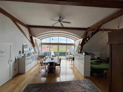 4-Zimmer Dachgeschosswohnung in Waghäusel mit Balkon