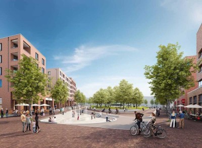 Kronsrode - der lebendige Stadtteil: 3-Zimmerwohnung mit Dachterrasse!