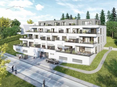 !! Exklusive energieeffiziente NEUBAU Terrassenwohnung in exponierter Lage mit Traumausblick !!