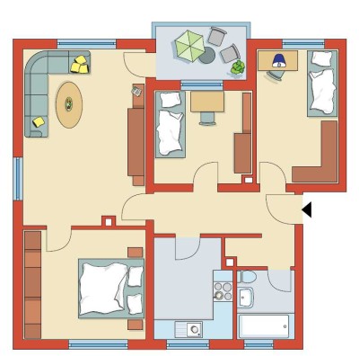 *4-Zimmerwohnung ab den 01.12.2025*