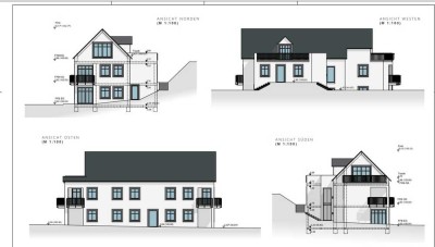 Exklusives Neubau Projekt mit 3 Wohneinheiten in einer Super Lage in W-Obersdorf