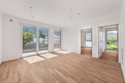 Neubau fertiggestellt! Clever geschnittene 3-Zimmer-Wohnung