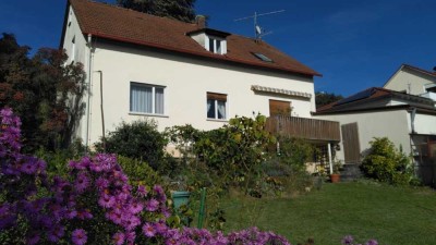 Großzügiges Südhanggrundstück mit Weitblick und Zweifamilienhaus in Toplage Schwandorf - Kruckental