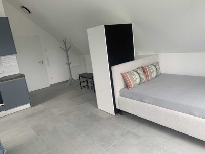 1-Zimmer-Apartment möbliert mit Balkon in 88319 Aitrach