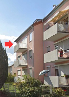 Exklusive, modernisierte 2-Zimmer-Wohnung mit Balkon in Oberasbach