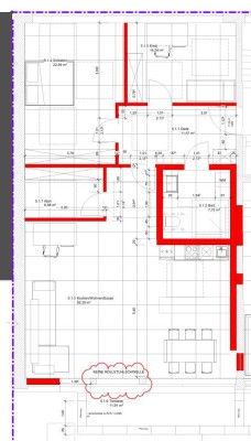 Erstbezug: helle 1,5-Zimmerwohnung, mit neuer Schüllerküche am Rosenaupark, EG