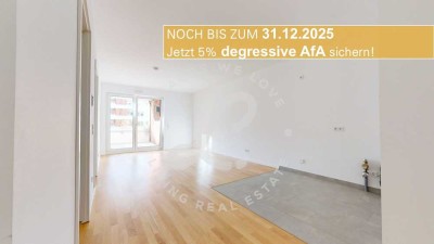 KLEYERS | Leben in Frankfurt - 2-Zimmer-Neubauwohnung mit Balkon