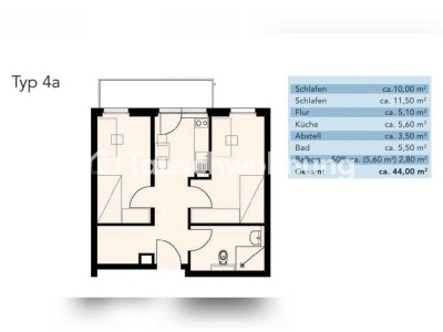 Tauschwohnung: 2 Raum Wohnung, Nähe Uni Golm