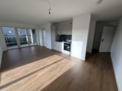 Hochwertige 2-Zimmer Wohnung mit Balkon und Einbauküche im Neubau
