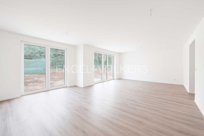 Eine Atmosphäre zum Wohlfühlen: Großzügige 3-Zimmer-Wohnung mit Blick ins Grüne