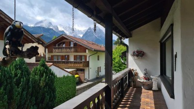 3-Zimmer Wohnung mit Garage und Balkon in Garmisch-Partenkirchen