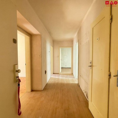 Charmante Wohnung mit Entwicklungspotenzial – ruhig gelegen in Linz-Urfahr