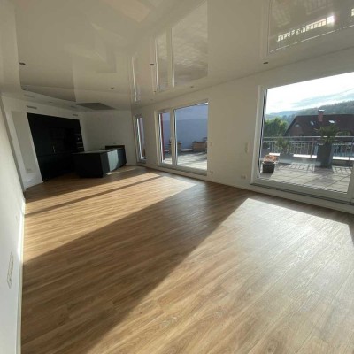 Modernes Wohnen über den Dächern von Hasbergen – mit 95 m² Sonnenterrasse!