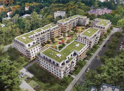 Exklusive, neuwertige 3-Raum-EG-Wohnung mit lux. Innenausstattung mit EBK