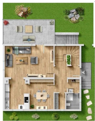 Einfamilienhaus mit Weitblick  gepflegt, bezugsbereit und mit Preisvorteil