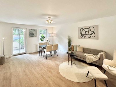 Traumhafte 3-Zimmer-Wohnung mit eigener Terrasse in begehrter Strandlage - ab sofort frei