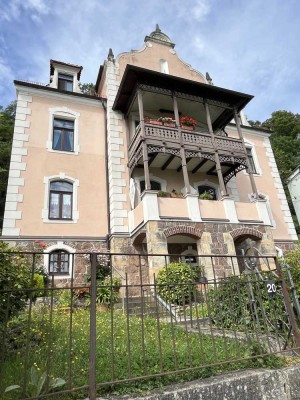 Herrliche 3-Zimmer Wohnung im historischen Altbau mit Blick auf die Elbe!