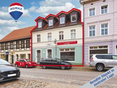Vollvermietetes, modernes Mehrfamilienhaus mit ca. 6,6 % Rendite in zentraler Lage von Pritzwalk