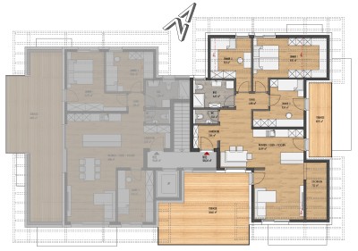 Außergewöhnliche und unvergleichbare Penthouse-Wohnungen im Zentrum von Birgitz!! Top 13