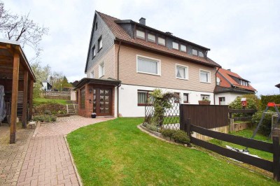 Moderne 4-Zimmer-Wohnung mit Panoramablick, Kamin und Garage direkt in Braunlage!