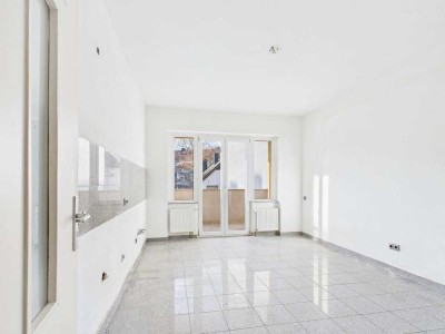 2-Zimmer-Wohnung mit 65 m² u. Balkon