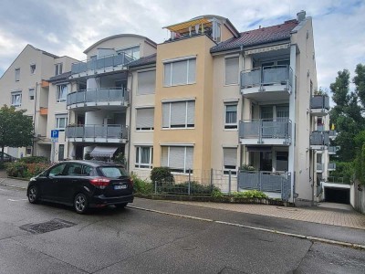 Gut geschnittene 1,5-Zimmer-Wohnung mit Balkon in Sindelfingen in einer Seniorenwohnanlage